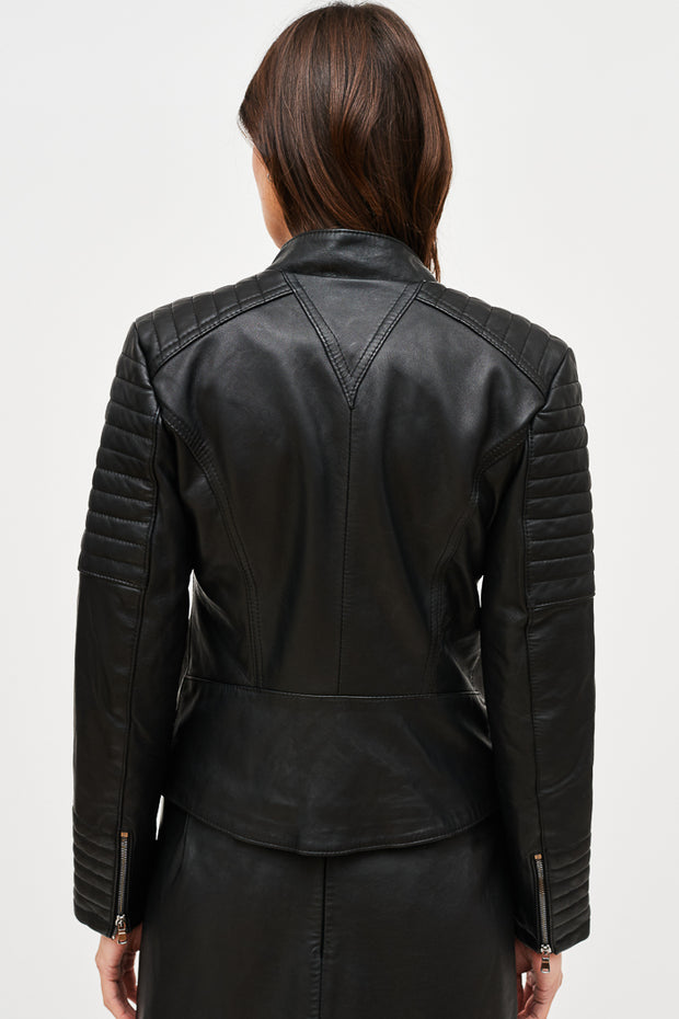 CHAQUETA TELMA CUERO