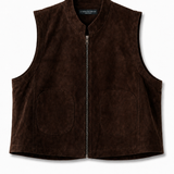 CHAQUETA CECI SIN MANGAS GAMUZA