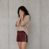 SHORT RAYAS CUERO SALE
