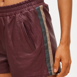 SHORT RAYAS CUERO SALE