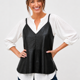 TOP ANNA CUERO SALE