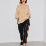 PANTALON RAYAS CUERO