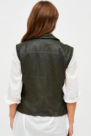 GILET BIKER CUERO