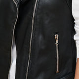 GILET BIKER CUERO