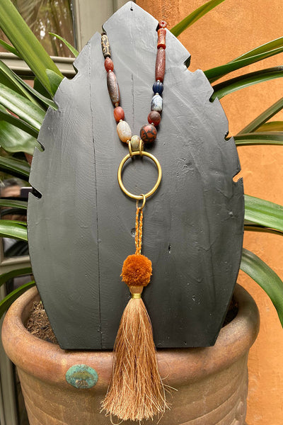 COLLAR AGATAS TIBETANAS