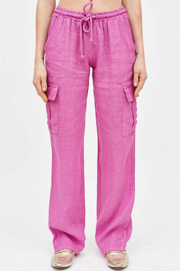 PANTALON CARGO LINO SALE
