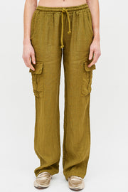 PANTALON CARGO LINO