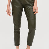 PANTALON RAYAS CUERO SALE