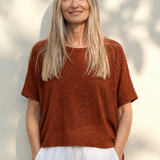 POLERA MANGA CORTA LINO