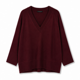 SWEATER PATRIZZIA V LANA MERINO