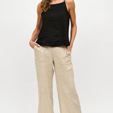 PANTALON OLIVIA LINO