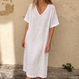VESTIDO ALDA LINO