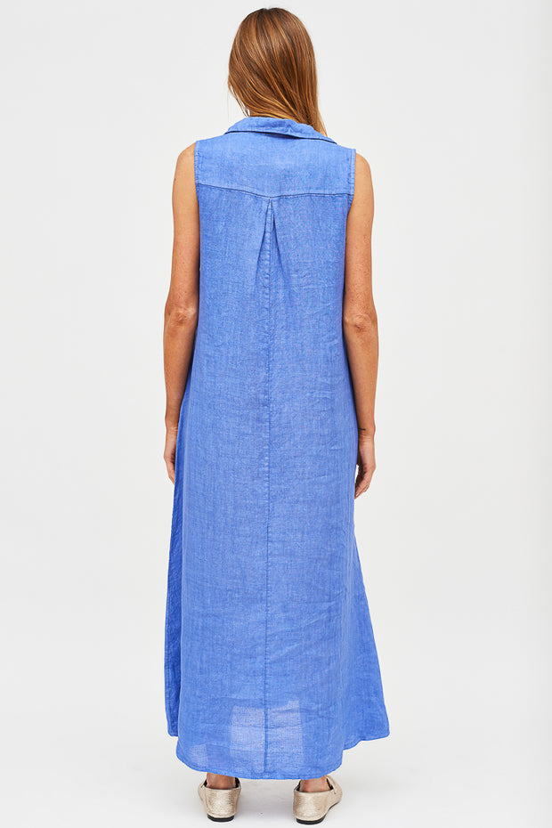 VESTIDO CAYETANA LINO
