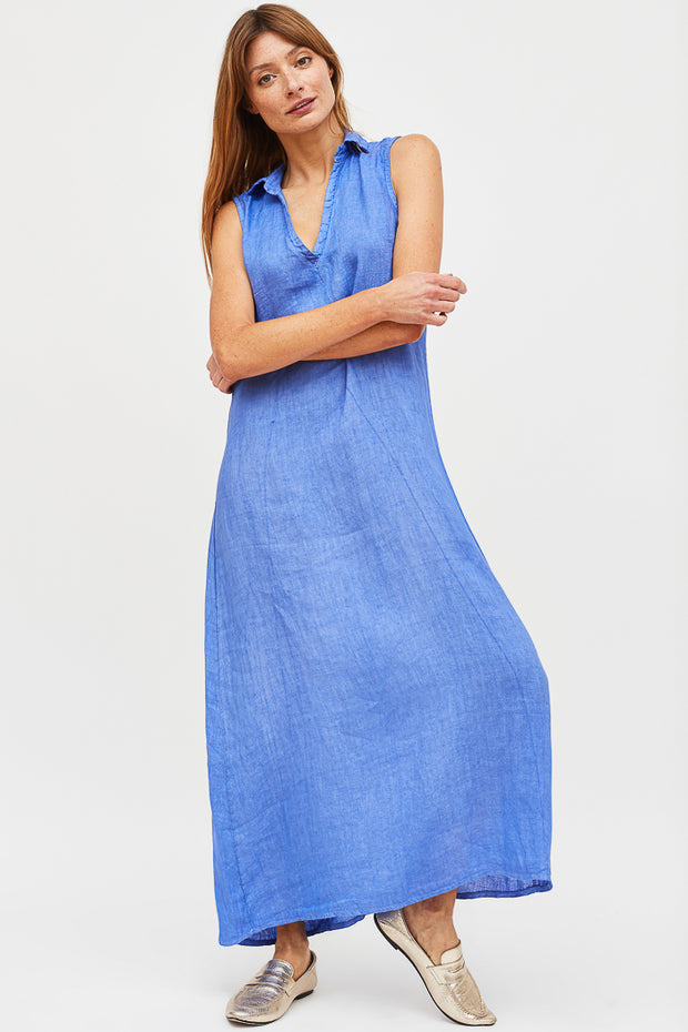 VESTIDO CAYETANA LINO