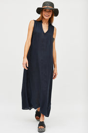 VESTIDO CAYETANA LINO