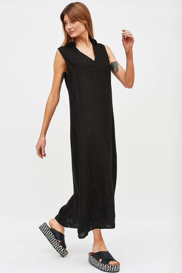 VESTIDO CAYETANA LINO