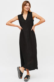 VESTIDO CAYETANA LINO