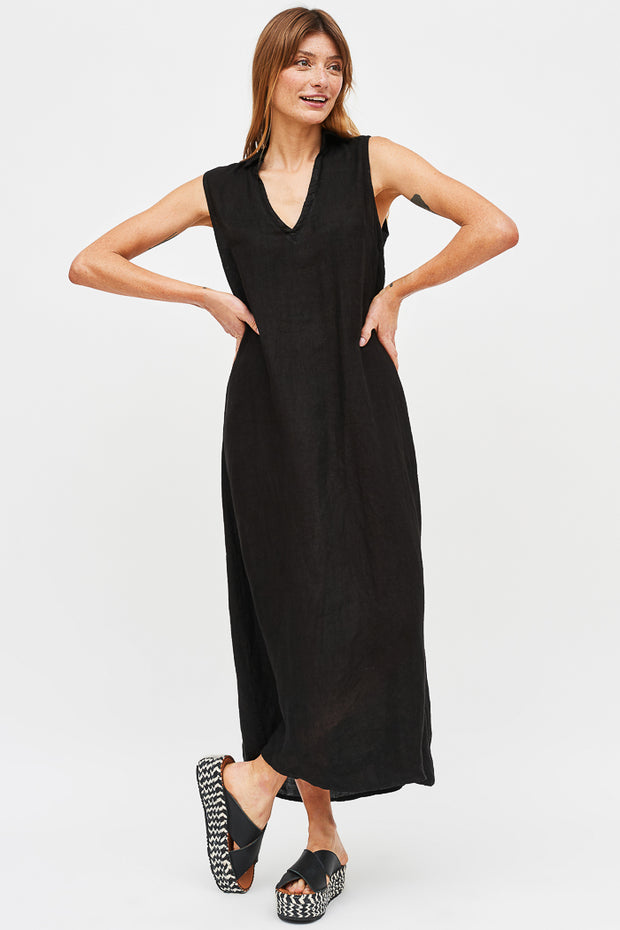VESTIDO CAYETANA LINO
