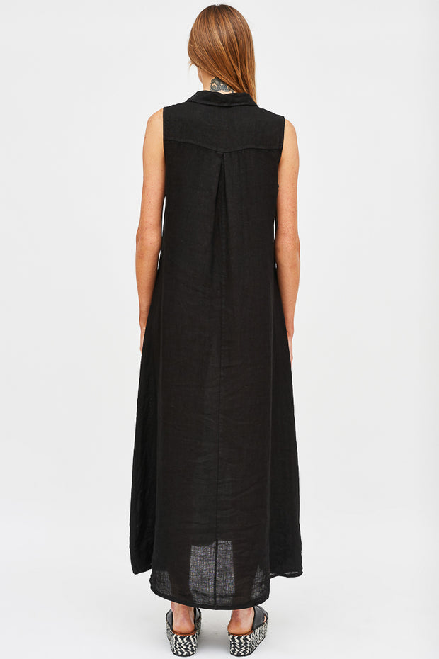 VESTIDO CAYETANA LINO