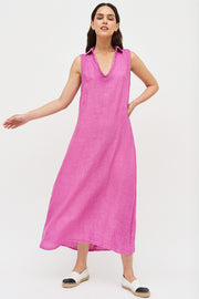 VESTIDO CAYETANA LINO