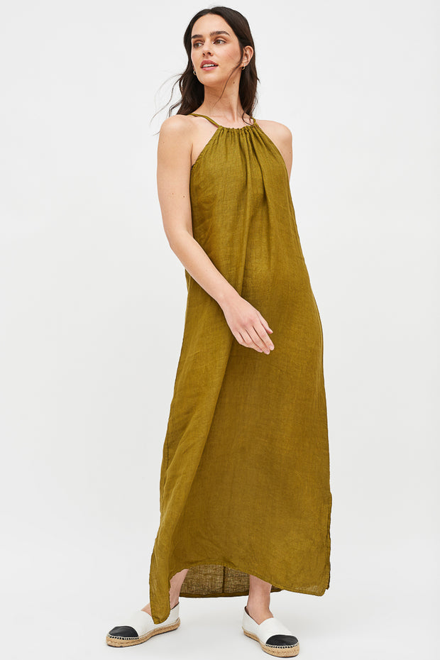 VESTIDO MOIRA LINO SALE