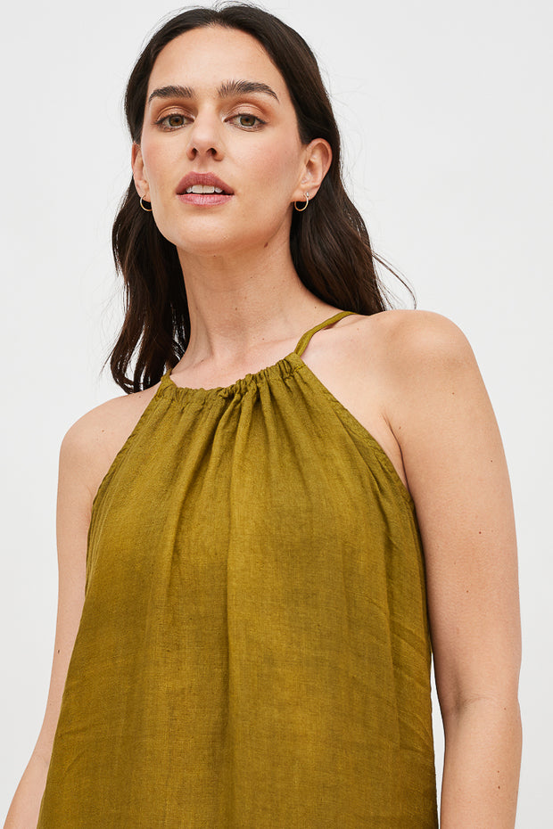 VESTIDO MOIRA LINO SALE