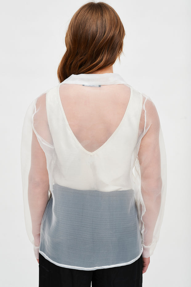 BLUSA TRANSPARENTE