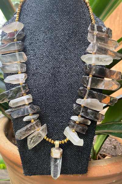 COLLAR ANA CUARZO FUME