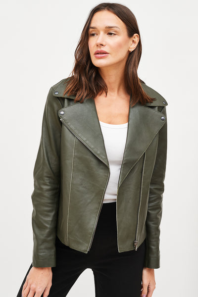 CHAQUETA ANNA CUERO