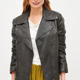 CHAQUETA ANNA CUERO