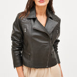 CHAQUETA ANTONELLA CUERO