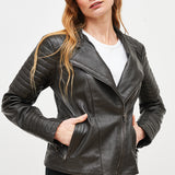 CHAQUETA TELMA CUERO