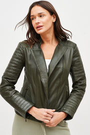 CHAQUETA TELMA CUERO