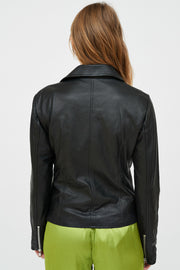 CHAQUETA BIKER CUERO