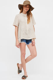 BLUSA CAYETANA LINO