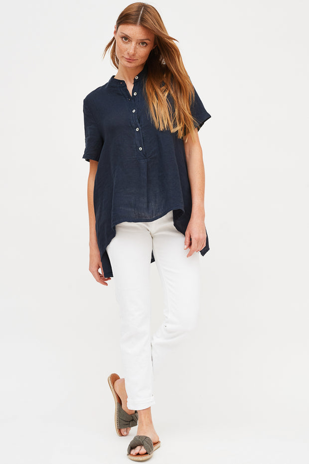 BLUSA CAYETANA LINO