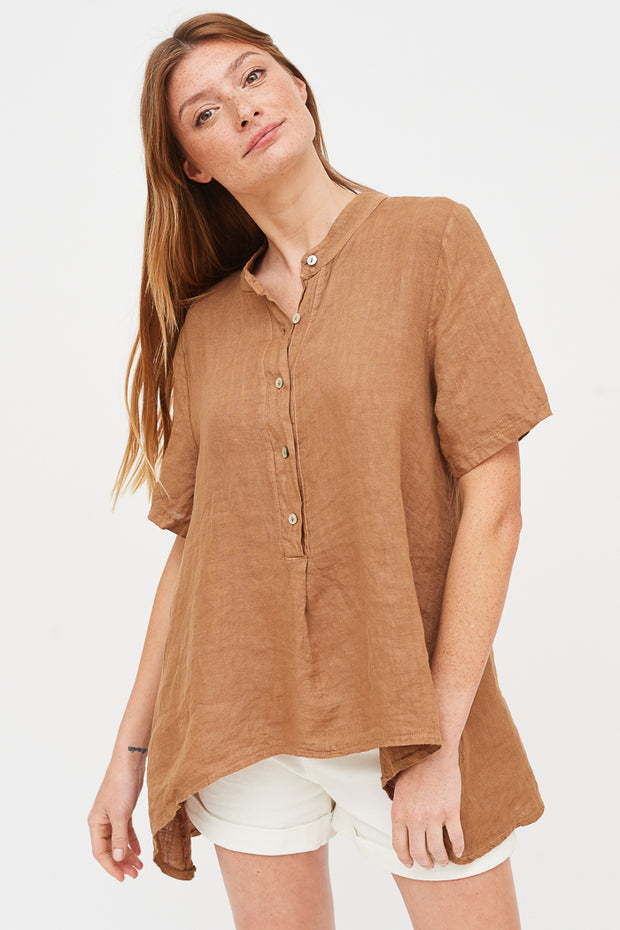 BLUSA CAYETANA LINO