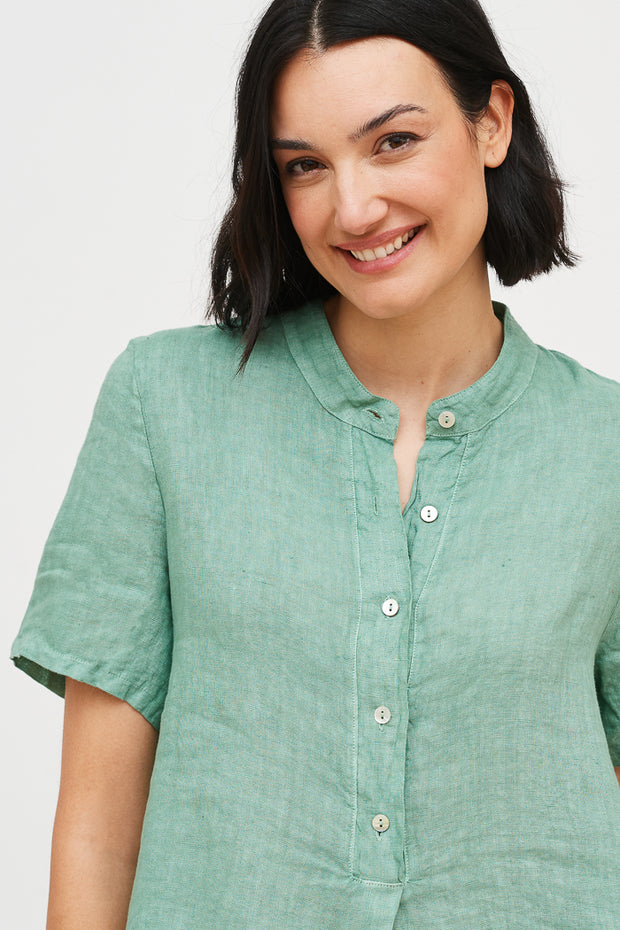 BLUSA CAYETANA LINO