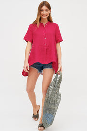 BLUSA CAYETANA LINO