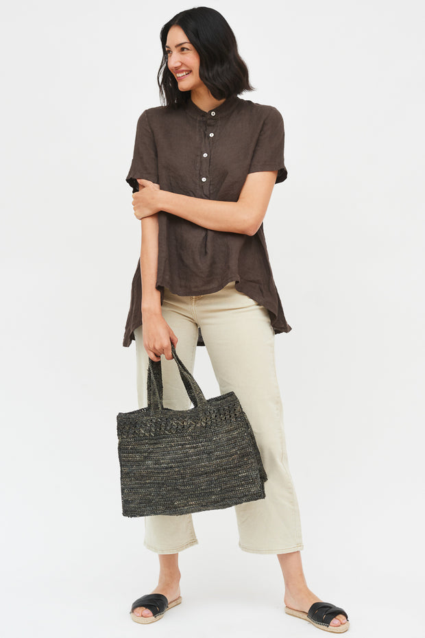 BLUSA CAYETANA LINO
