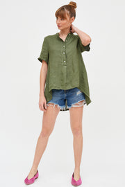 BLUSA CAYETANA LINO