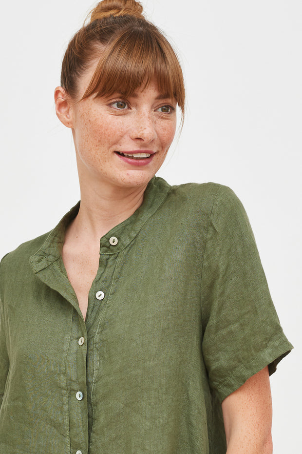 BLUSA CAYETANA LINO