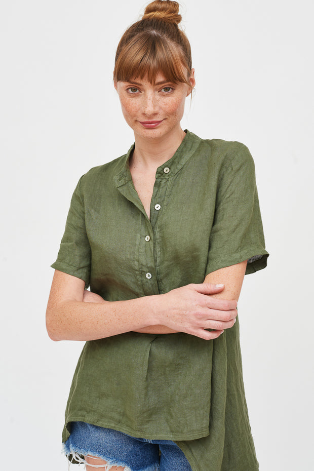 BLUSA CAYETANA LINO