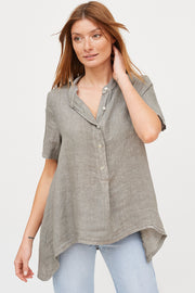 BLUSA CAYETANA LINO