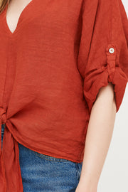 BLUSA CHIARA LINO
