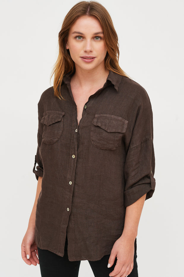 BLUSA CHLOE LINO