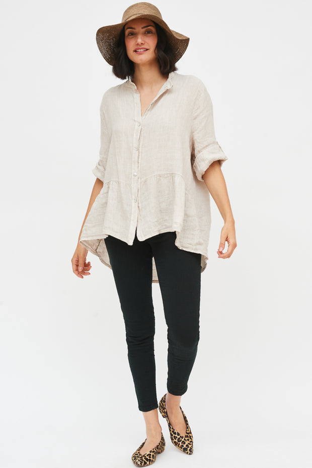 BLUSA FIORELLA LINO