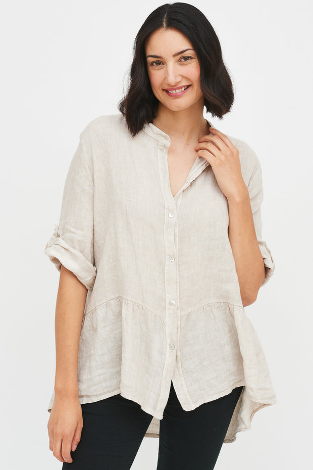 BLUSA FIORELLA LINO