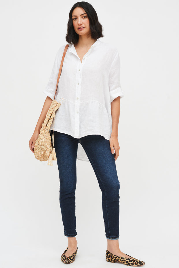 BLUSA FIORELLA LINO