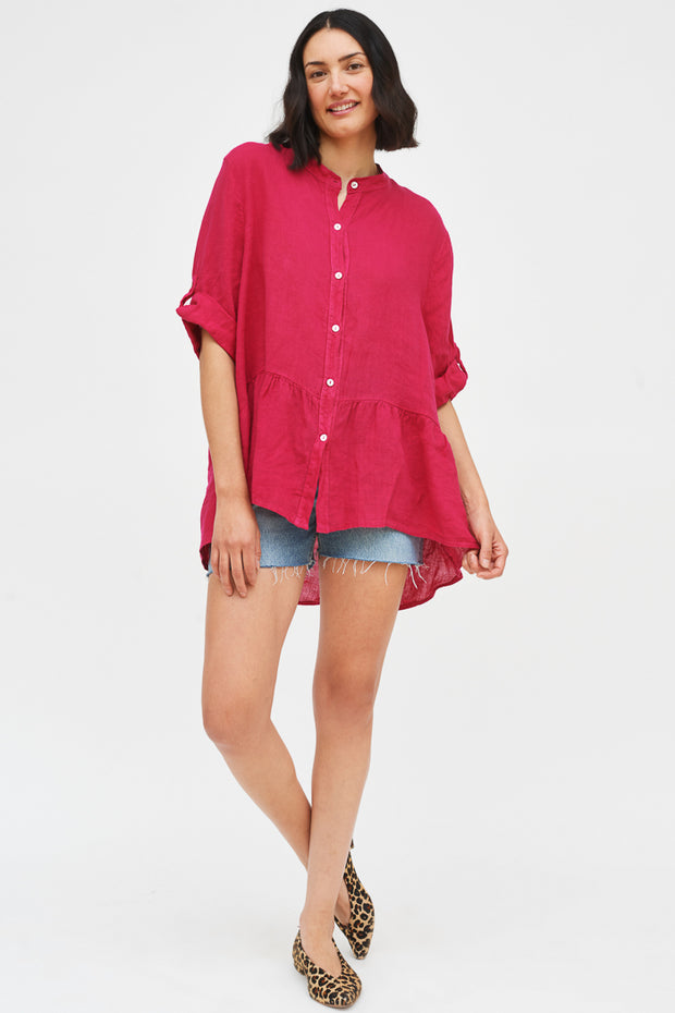 BLUSA FIORELLA LINO